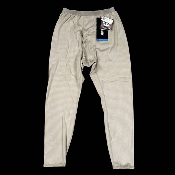Gen III Mens Size M Beige US Army Base‎ Mid Weight Cold Weather L2 Bottom NEW - Picture 1 of 9